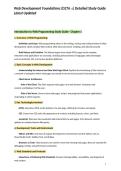 Web Development Foundations &lpar;D276 v2&rpar; Detailed Study Guide Latest Updated