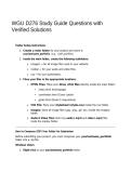 WGU D276 OA EXAMS TEST BANK WITH 100&percnt;VERIFIED SOLUTIONS