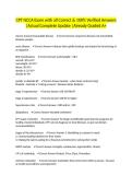 CPT NCCA Exam with all Correct & 100&percnt; Verified Answers &vert;Actual Complete Update &vert;Already Graded A&plus;