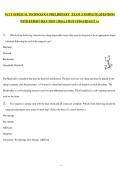 NCCT SURGICAL TECHNOLOGY PRELIMINARY   EXAM &vert; COMPLETE QUESTIONS WITH EXPERT SOLUTION &vert; 2026 LATEST UPDATED GET A&plus;