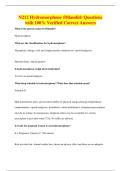 N212 Hydromorphone &lpar;Dilaudid&rpar; Questions&NewLine;with 100&percnt; Verified Correct Answers