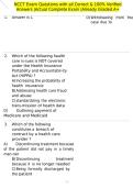 NCCT Exam Questions with all Correct & 100&percnt; Verified Answers &vert;Actual Complete Exam &vert;Already Graded A&plus;