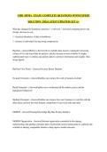 CSBI  HFMA   EXAM &vert; COMPLETE QUESTIONS WITH EXPERT SOLUTION &vert; 2026 LATEST UPDATED GET A&plus;