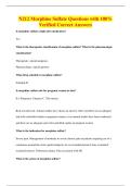N212 Morphine Sulfate Questions with 100&percnt;&NewLine;Verified Correct Answers