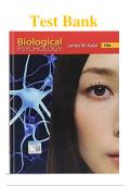 Test Bank for Biological Psychology&comma; 13th Edition by James W&period; Kalat &ndash; Complete Chapters 1&ndash;14 with 540&plus; Pages of Verified Exam Questions&comma; Answers & Detailed Rationales for Psychology&comma; Neuroscience&comma; Pre-Med & Nursing Exams &lpar;2025&ndash;2027&rpar;