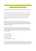 NURSING 205 FINAL EXAM &vert; COMPLETE QUESTIONS WITH EXPERT SOLUTION &vert; 2026 LATEST UPDATED GET A&plus;