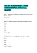 CNT TEST BANK COMPLETE SOLVED&NewLine;QUESTIONS EXPERT REVIEW FULL&NewLine;SOLUTION
