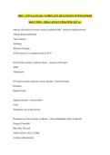 MDC 3 FINAL EXAM &vert; COMPLETE QUESTIONS WITH EXPERT SOLUTION &vert; 2026 LATEST UPDATED GET A&plus;