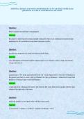 ESSENTIAL HUMAN ANATOMY AND PHYSIOLOGY II W LAB FINAL PAPER EXAM QUESTIONS