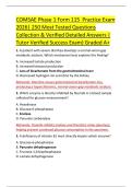 COMSAE Phase 1 Form 115  Practice Exam &NewLine;2026&vert; 250 Most Tested Questions &NewLine;Collection & Verified Detailed Answers &vert; &NewLine;Tutor Verified Success Exam&rpar; Graded A&plus; 