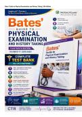 Test Bank for Bates&rsquo; Guide to Physical Examination and History Taking 14th Edition Soriano &vert; All 30 Chapters &vert; 850&plus; Questions&comma; Answers & Detailed Rationales &vert; Updated 2026&ndash;2027
