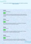 ESSENTIALS OF PATHOPHYSIOLOGY ACTUAL EXAM TEST PAPER FULL QUESTIONS CORRECT