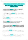 Louisiana 7-803 Residential Roofing Exam Questions and Answers 2025&sol;2026&NewLine;