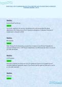 ESSENTIALS OF PATHOPHYSIOLOGY EXAM REVIEW SOLVED QUESTIONS COMPLETE ANSWERS