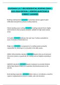 Louisiana 7-803 Residential Roofing Exam Questions and Answers 2025&sol;2026&NewLine;
