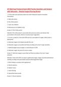ATI Med-Surg Proctored Exam 2026 Practice Questions and Answers with Rationales &ndash; Medical-Surgical Nursing Review