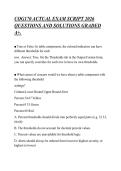 COG170 ACTUAL EXAM SCRIPT 2026&NewLine;QUESTIONS AND SOLUTIONS GRADED&NewLine;A&plus;&period;&NewLine;