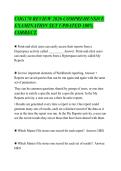 COG170 REVIEW 2026 COMPREHENSIVE&NewLine;EXAMINATION SET UPDATED 100&percnt;&NewLine;CORRECT&period;