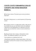 COG170 COGITO FUNDAMENTALS 2026 KEY&NewLine;CONCEPTS AND SYSTEM NAVIGATION&NewLine;REVIEW A&plus;