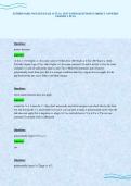 ESTHER PARK FOCUSED EXAM ACTUAL TEST PAPER QUESTIONS CORRECT ANSWERS GRADED A
