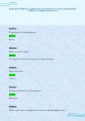 ESTHETICIAN WRITTEN WASHINGTON STATE UPDATED ACTUAL EXAM QUESTIONS CORRECT