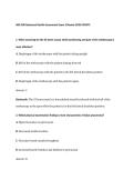 NSG 500 Advanced Health Assessment Exam 3 Review 2026 &vert; Complete Practice Questions & Rationales