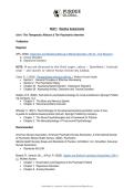 NU671 READING LIST QUESTIONS AND CORRECT DETAILED ANSWERS WITH RATIONALES
