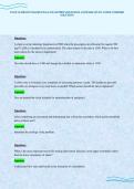 EVOLVE HESI FUNDAMENTALS EXAM PREP QUESTIONS ANSWERS STUDY GUIDE VERIFIED