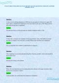 EVOLVE HESI FUNDAMENTALS EXAM REVIEW SOLVED QUESTIONS COMPLETE ANSWERS