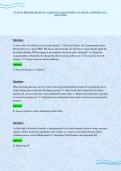 EVOLVE HESI PHARM FINAL PAPER EXAM QUESTIONS ACCURATE ANSWERS FULL