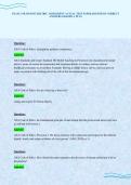 EXAM 2 NR 548 PSYCHIATRIC ASSESSMENT ACTUAL TEST PAPER QUESTIONS CORRECT ANSWERS