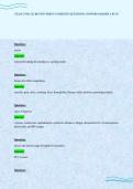EXAM 2 NSG 223 REVIEW SHEET COMPLETE QUESTIONS ANSWERS GRADED A PLUS&period;pdf
