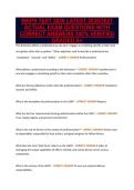 WAPS TEST 2026 LATEST 2026&sol;2027&NewLine;ACTUAL EXAM QUESTIONS WITH&NewLine;CORRECT ANSWERS 100&percnt; VERIFIED&NewLine;GRADED A&plus;