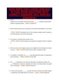 SSGT WAPS TEST LATEST 2026&sol;2027&NewLine;ACTUAL EXAM QUESTIONS WITH&NewLine;CORRECT ANSWERS 100&percnt; VERIFIED&NewLine;GRADED A&plus;