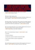 E6 WAP AIR FORCE HANDBOOK&NewLine;LATEST 2026&sol;2027 ACTUAL EXAM&NewLine;QUESTIONS WITH CORRECT ANSWERS&NewLine;100&percnt; VERIFIED GRADED A&plus;