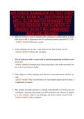 AIR FORCE HANDBOOK E5 TEST PREP&NewLine;ACTUAL EXAM ALL QUESTIONS AND&NewLine;WELL ELABORATED ANSWERS TOP&NewLine;RATED VERSION FOR ALREADY A&plus;&NewLine;GRADED HIGHLY RECOMMENDED&NewLine;&vert;NEW AND REVISED