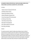 LEAD ABATEMENT SUPERVISOR CERTIFICATION EXAM &ndash; QUESTIONS AND ANSWERS &vert; VERIFIED AND WELL&NewLine;DETAILED ANSWERS &vert; PLUS RATIONALES &vert; GUARANTEED PASS &vert; LATEST EXAM UPDATE