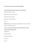 NSG 533 Advanced Pharmacology Exam 2 Study Guide &vert; Practice Questions & Detailed Rationales&period;