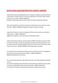 NUR 233 FINAL EXAM QUESTIONS WITH CORRECT ANSWERS