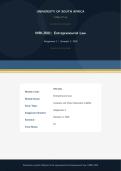 MRL2601 Assignment 2 Semester 2 2026 Due August 2026