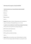 NSG 533 Advanced Pharmacology Exam 1 Study Guide &vert; Practice Questions & Detailed Rationales&period;