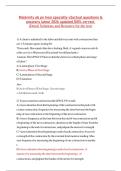 HESI PN Maternity OB Specialty Exam V Detailed Solutions & Resources