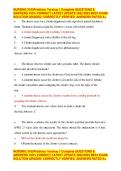 NCLEX-RN Predictor Version 1 Complete &vert; Nursing Practice Exam Questions & Answers