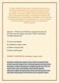 CAHIMS CERTIFICATION EXAM &sol; CERTIFIED ASSOCIATE IN HEALTHCARE INFORMATION AND MANAGEMENT SYSTEMS &lpar;CAHIMS&rpar; ACTUAL EXAM 2026&sol;2027 TEST BANK PRACTICE QUESTIONS AND STUDY GUIDE COMPLETE ACCURATE EXAM REAL QUESTIONS WITH WELL ELABORATED ANSWERS AND DETAILED RA