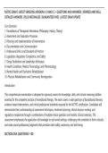 NCTRC EXAM 3 LATEST VERSIONS &lpar;VERSION A&comma; B AND C&rpar; &ndash; QUESTIONS AND ANSWERS &vert; VERIFIED AND WELL&NewLine;DETAILED ANSWERS &vert; PLUS RATIONALES &vert; GUARANTEED PASS &vert; LATEST EXAM UPDATE
