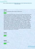 EXCEL CRASH COURSE EXAM CERTIFICATION EVALUATION TESTED QUESTIONS FULL SOLUTION