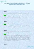 EXCEL CRASH COURSE EXAM FROM WALL STREET PREP ACTUAL TEST PAPER QUESTIONS CORRECT