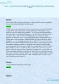 EXCEL CRASH COURSE EXAM REVIEW SHEET COMPLETE QUESTIONS ANSWERS GRADED A