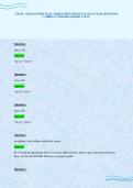 EXCEL CRASH COURSE WALL STREET PREP UPDATED ACTUAL EXAM QUESTIONS CORRECT