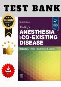 Test Bank - Stoelting's Anesthesia & Co-Existing Disease 9th edition